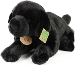 Pluche zwarte hond 40 cm ECO-VRIENDELIJK