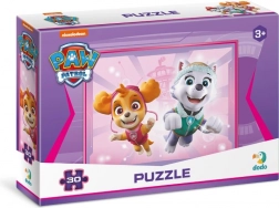 Puzzle DODO Paw Patrol: Skye en Everest 30 stukjes