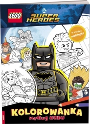 Ameet: LEGO DC Comics Super Heroes kleurboek op code met stickers