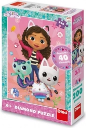 Leuk Puzzel 200 Stukjes met Diamanten