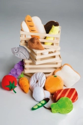 Roba voedselset voor kinderwinkel en kinderkeuken, 20 stuks