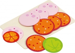 Vleeswaren op plank - eten voor sandwiches