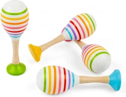 Bigjigs Toys rumbaballen voor kinderen – set van 2 stuks