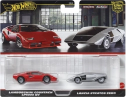 Hot Wheels premium dubbelpack auto’s – Lancia en Lamborghini 1:64