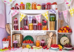 Puzzle SCHMIDT Jam en marmelades 500 stukjes