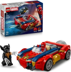 Spider-Man auto vs. gevenomiseerde Wolverine – LEGO Marvel bouwset