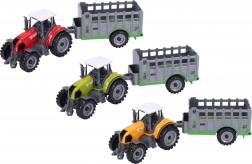 Metalen Tractor met Hekwerk 19 cm