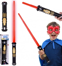 Uitschuifbaar lichtzwaard met licht en geluid