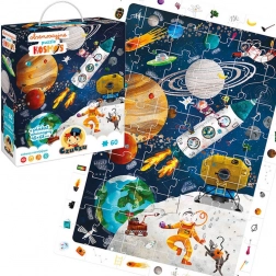 CzuCzu Observatiepuzzel Ruimte 60 Stukjes met Educatieve Poster