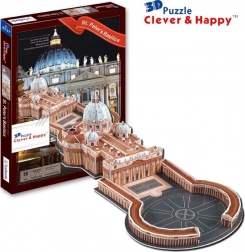 3D puzzel Basiliek van Sint-Pieter Vaticaan