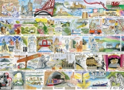 Puzzel Brits en briljant 1000 stukjes GIBSONS