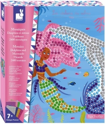 Janod mozaïek zeemeerminnen en dolfijnen maxi