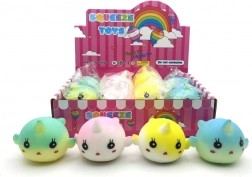 grappige knijpbare walvis antistress-speeltje