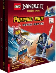 LEGO NINJAGO: duel van ninja’s – interactieve boek met 2 minifiguren en 68 bouwstenen