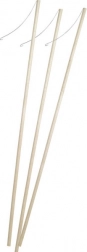 Houten stok voor lampion 57 cm