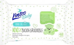 Linteo Baby babydoekjes 100% biologisch afbreekbaar 48 stuks
