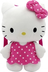 Hello Kitty roze pluchen rugzak