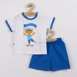 Babyset T-shirt en korte broek New Baby vos