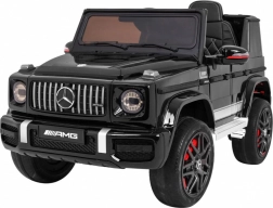 Elektrische kinderauto MERCEDES-AMG G63, zwarte lak met afstandsbediening