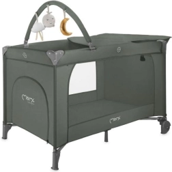 Reisbedje MoMi Belove Plus groen