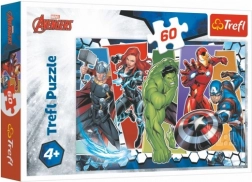 Puzzel 60 stukjes - Onverwoestbare Avengers Trefl