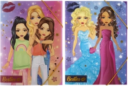 Školní map met elastische sluiting A4 Besties