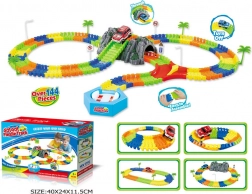 Variabele baan met tunnel 144 onderdelen