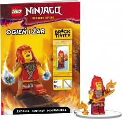 Lego Ninjago: Vuur en gloed – interactieve boek met minifiguur van Wyldfyre