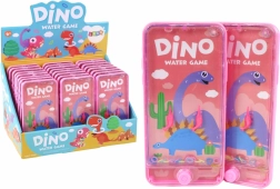 Watergame Vaardigheidsconsole Telefoon Dino Roze