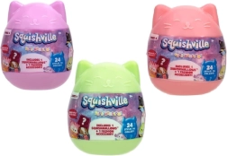 Pluchen mini Squishville in capsule