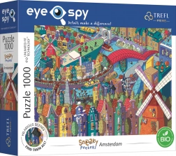 TREFL Puzzel Eye-Spy Sneaky Peekers: Amsterdam 1000 stukjes