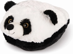 Verwarmende pluchen panda‑pantoffel