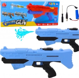 Elektrische blauwe waterpistool met bereik van 10 m