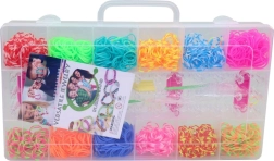 Set elastiekjes met hulpmiddel voor het maken van armbanden, 1400 onderdelen
