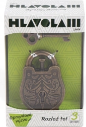 Metalen puzzel – slot