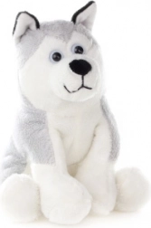 Pluchen huskyhond 15 cm
