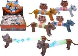 opwindbare tijger met licht 13 cm