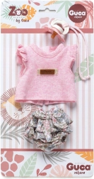 Guca outfit voor aapje-baby Reborn 32 cm met fopspeen