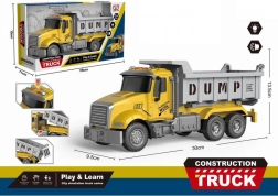 vrachtwagen-kiepwagen met licht en geluid