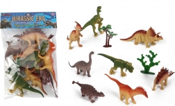 Set van plastic dinosaurussen – 10 stuks