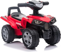Kinderloopquad met LED&rsquo;s en geluiden – Rood