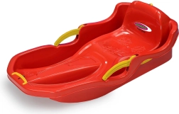 Snow Play slee Comfort 80 cm rood met handremmen