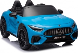 Elektrische auto Mercedes AMG SL63 blauw gelakt