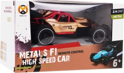 Gouden metalen speelgoedauto op afstandsbediening