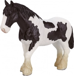 Mojo figuur Clydesdale-paard zwart-wit