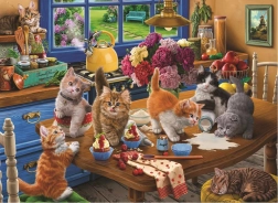 ANATOLIAN Puzzel Kittens in de keuken 1000 stukjes