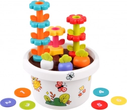 Hola Educatieve Bloempot 12m+ met Sorteer Spel en Pyramide
