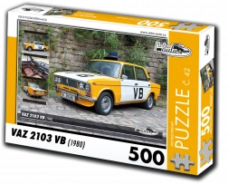 Puzzel Retro-auto’s Vaz 2103 VB (1980) – 500 stukjes