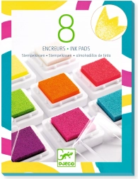 Inktkussentjes voor stempelen Pop van Djeco