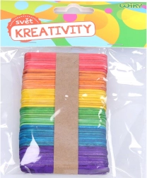 Gekleurde stokjes 6,5x1 cm